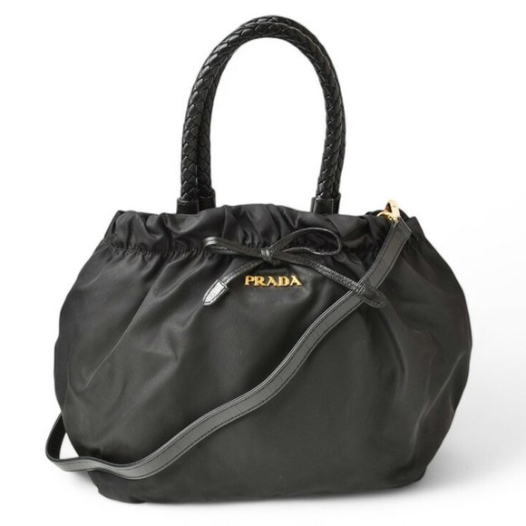 Prada Black Synthetic handbag - Picture 1 of 10